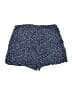 West Loop 100% Rayon Paisley Blue Shorts Size L - photo 2
