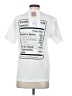 Assorted Brands Print White Short Sleeve T-Shirt Size S - photo 2
