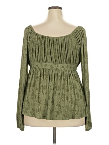 Torrid Long Sleeve Blouse (view 2)