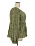 Torrid Green Long Sleeve Blouse Size 2X Plus (2) - photo 4