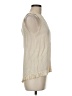 Zara 100% Viscose Ivory Sleeveless Blouse Size M - photo 4