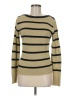 One A 100% Acrylic Stripes Gold Pullover Sweater Size M - photo 1