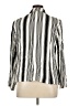 Forever 21 Plus 100% Rayon Stripes Ivory Blazer Size 1X - photo 2