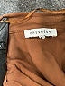 Crescent 100% Rayon Brown Long Sleeve Blouse Size S - photo 7