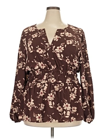 Torrid Long Sleeve Blouse (view 1)