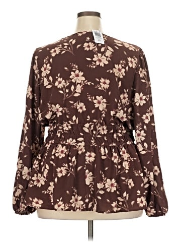 Torrid Long Sleeve Blouse (view 2)