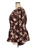 Torrid 100% Polyester Brown Long Sleeve Blouse Size 2X Plus (2) - photo 5