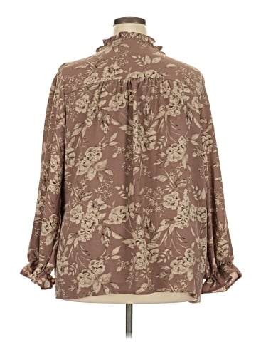 Torrid Long Sleeve Blouse (view 2)
