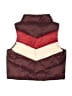 Old Navy 100% Nylon Color Block Burgundy Vest Size 6 - 7 - photo 2