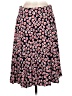 J.Crew 100% Polyester Floral Blue Red Casual Skirt Size 6 - photo 1