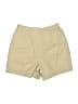 Eddie Bauer 100% Cotton Solid Tan Khaki Shorts Size 8 - photo 2