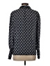 Halogen 100% Polyester Blue Long Sleeve Blouse Size S - photo 2