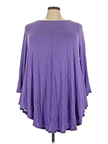 Roaman's 3/4 Sleeve Top (view 1)
