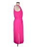 J.Crew 100% Polyester Solid Pink Casual Dress Size 6 - photo 4