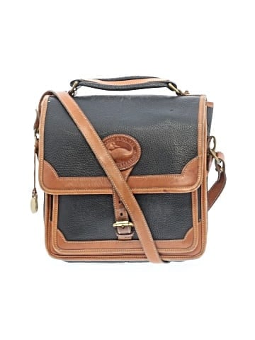 Dooney & Bourke Leather Messenger (view 1)