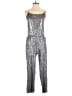 ASOS Metallic Silver Jumpsuit Size 8 - photo 1