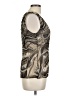 Alberto Makali Silver Sleeveless Blouse Size L - photo 4