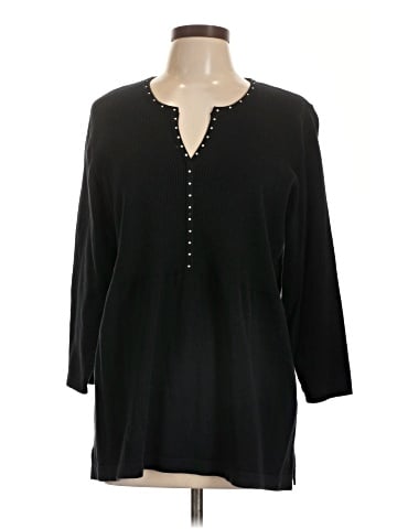 Cathy Daniels 3/4 Sleeve Blouse (view 1)