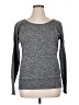 Zella Gray Long Sleeve T-Shirt Size XL - photo 1