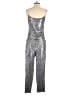 ASOS Metallic Silver Jumpsuit Size 8 - photo 2