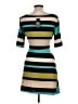 MSK Stripes Teal Casual Dress Size L (petite) - photo 2