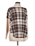 Ann Taylor LOFT Outlet Plaid Brown Poncho Size M - photo 1
