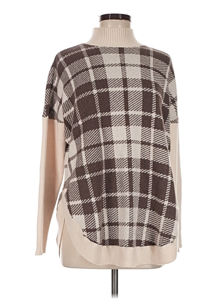 Pre-owned Ann Taylor Loft Outlet Poncho In Brown