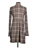 SO Plaid Brown Casual Dress Size S - photo 2
