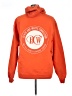 Champion 100% Cotton Orange Pullover Hoodie Size XL - photo 2