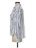 SO Stripes Blue Long Sleeve Button-Down Shirt Size M - photo 5