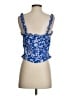 Zara Blue Sleeveless Blouse Size S - photo 2