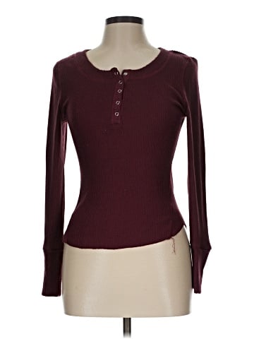 Wallflower Long Sleeve Henley (view 1)