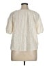 Universal Thread 100% Cotton Ivory Short Sleeve Blouse Size XL - photo 2