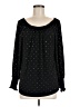 Kobi Halperin Stars Black Long Sleeve Blouse Size M - photo 1