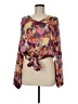 Willow & Root Purple Long Sleeve Blouse Size M - photo 1