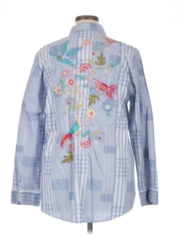 Johnny Was Long Sleeve Button-Down Shirt (view 2)