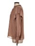 Joy Joy Brown Long Sleeve Blouse Size L - photo 5