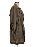 Ann Taylor LOFT 100% Lyocell Brown Jacket Size L - photo 4