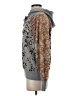 Easel Animal Print Gray Pullover Sweater Size S - photo 5