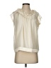 Zoe D. 100% Polyester Ivory Sleeveless Blouse Size S - photo 1