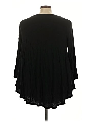 Roaman's 3/4 Sleeve Blouse (view 2)