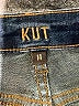 Kut from the Kloth Solid Blue Jeans Size 14 - photo 4