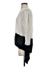 Vince. 100% Linen Color Block White Ivory Pullover Sweater Size S - photo 5