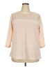Ofeefan Ivory 3/4 Sleeve Blouse Size XXL - photo 1