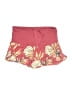 Roxy Floral Red Shorts Size XS - photo 1