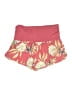 Roxy Floral Red Shorts Size XS - photo 2