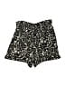Three Dots Animal Print Black Shorts Size M - photo 2