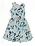 Dot Dot Smile Tropical Teal Dress Size 8 - 10 - photo 2