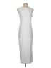 Zara Solid Gray Casual Dress Size S - photo 1