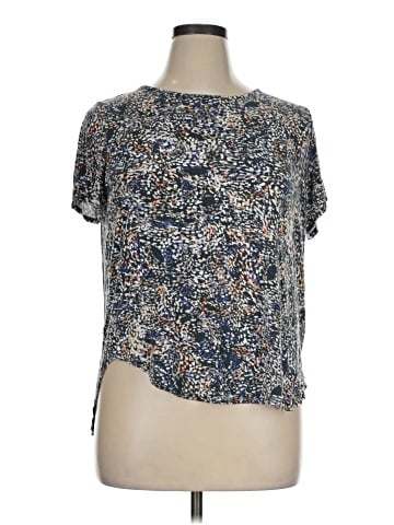 Philosophy Republic Clothing Short Sleeve Blouse (view 1)